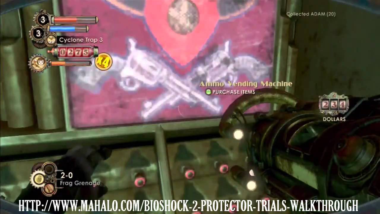 BioShock 2: Protector Trials Walkthrough - Bonus Trial 3: Pauper's Drop ...