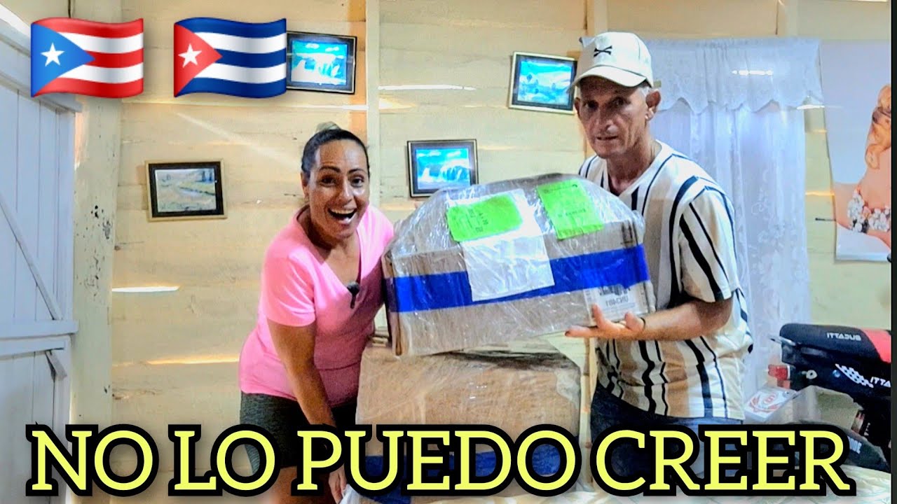 Suscriptora de Puerto Rico nos Sorprende‼️Esto no lo HAY en CUBA‼️