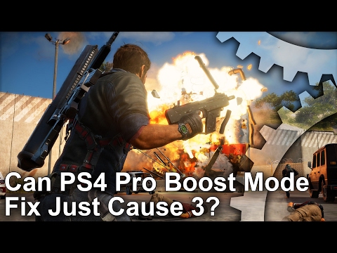 Can PS4 Pro Boost Mode Fix Just Cause 3?