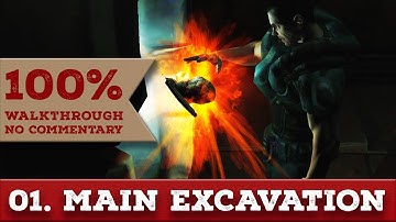 Doom 3: Resurrection of Evil Walkthrough (Nightmare, All Collectibles) part 1 MAIN EXCAVATION