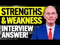 What are your strengths and weaknesses job interview questions  answers pass your interview