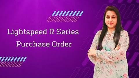 How to create Purchase Order