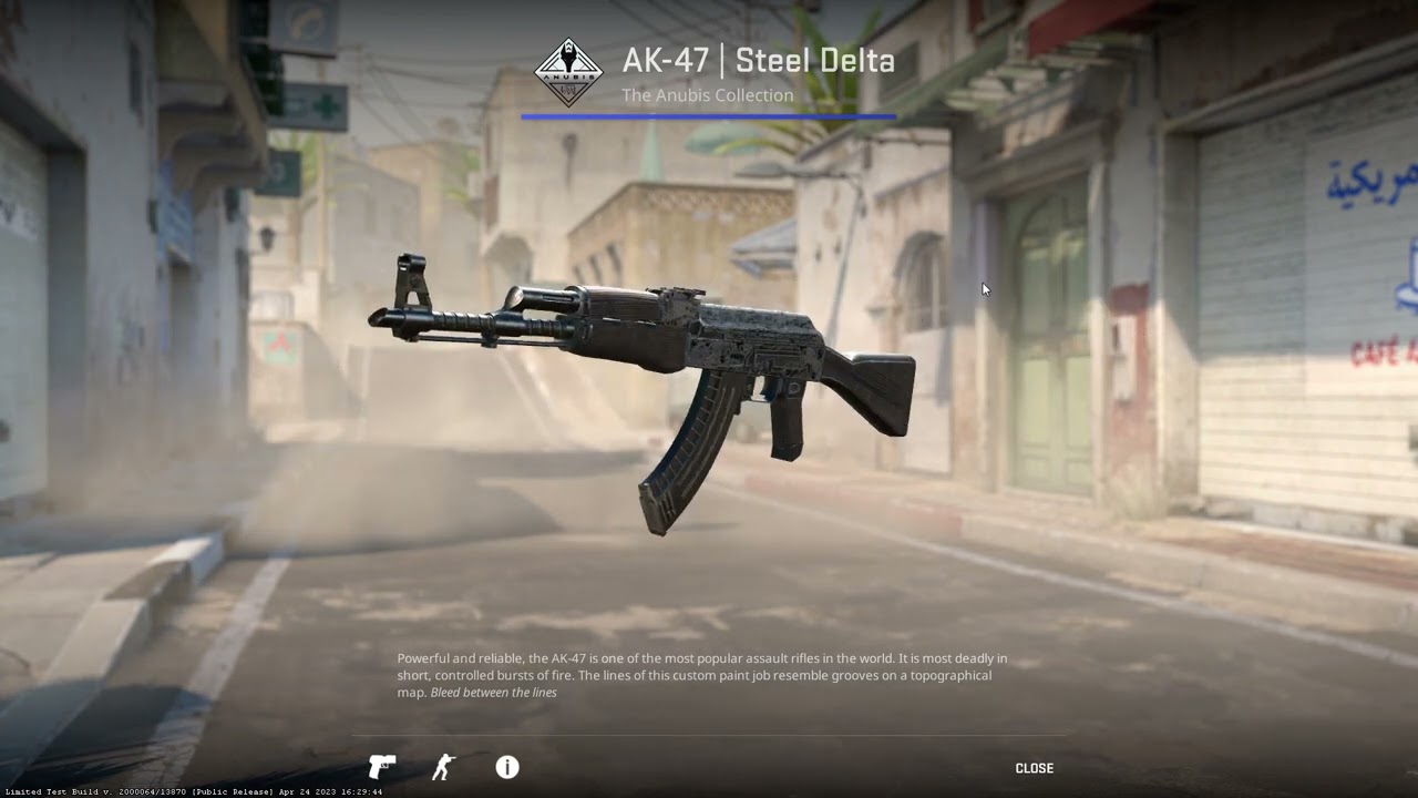 AK-47  Steel Delta - CS2 Stash