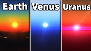 What Does A Sunset Look Like on Each Planet?