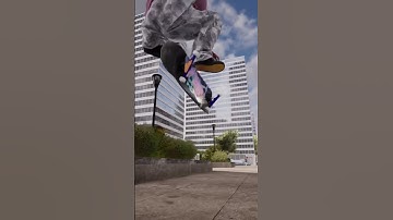 Manual catch flip line in sessions: skate sim #sessionskatesim #reels #fakeskate