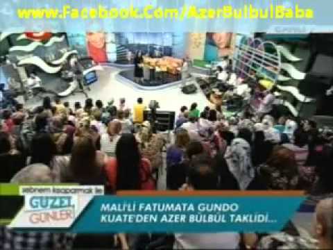 azer bülbül zenci kiz taklit ediyor 2011