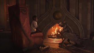 Talking to davrin (Dragon Age Veilguard)