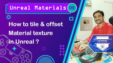How to Tile & Offset Material Texture in Unreal - Unreal Materials Tutorial 09 🚀
