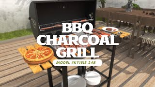 Barrel Charcoal Grill | Perfect for Grilling & Smoking!