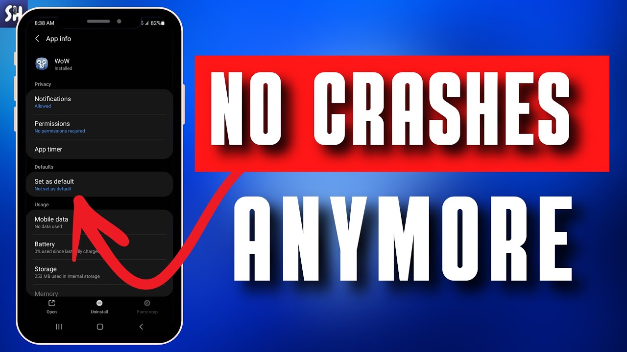 Android Apps Crashing? Now Apps Don't Crash Anymore Samsung YouTube