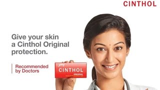 Cinthol Original Deodorant And Complexion Soap Ad Recommend By Doctors