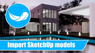 How to import SketchUp models to Light Tracer Render