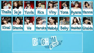 GINGHAM CHECK JKT48 ( ギンガムチェック) - COLOR CODED