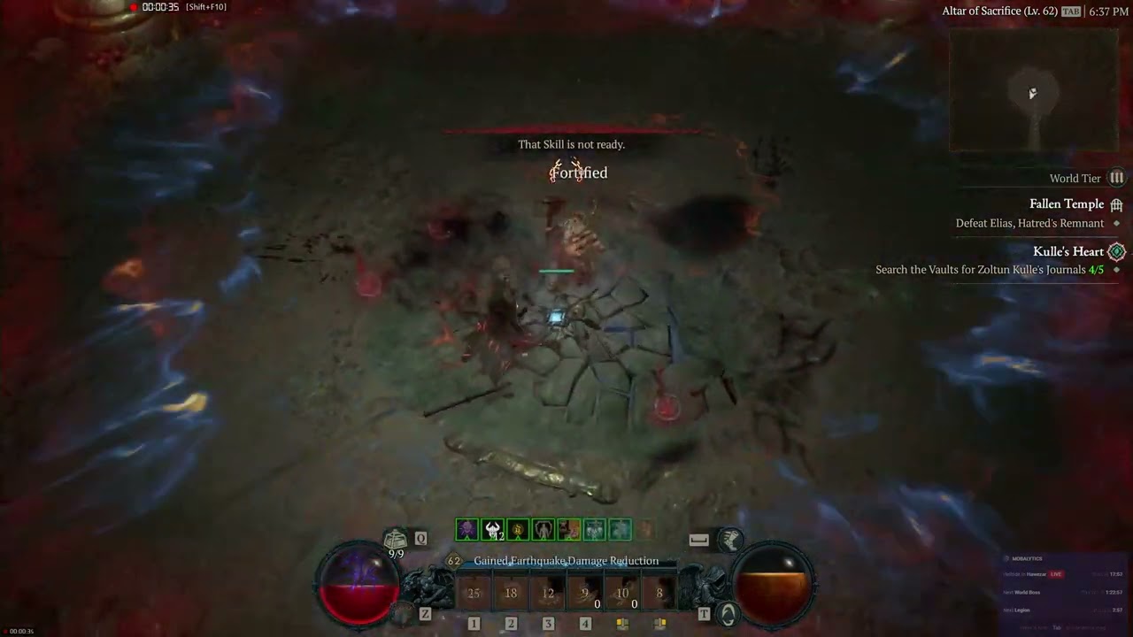 Diablo IV - Thorns Stomper Barbarian Build Lvl 62 - Torment Dungeon Boss!