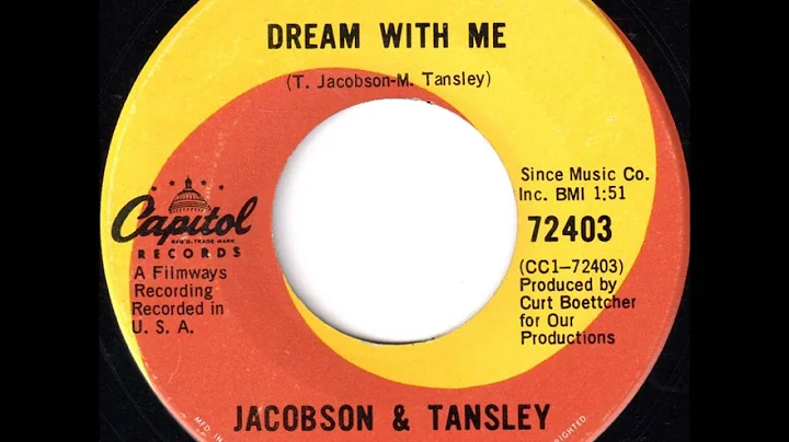 Jacobson & Tansley - Dream With Me