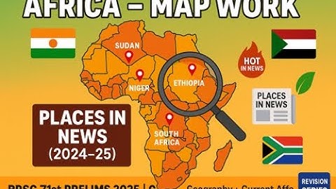 BPSC 71st Prelims 2025 AFRICA Map Revision |  | Geography + Current Affairs | ABHISHEK ABHAY.