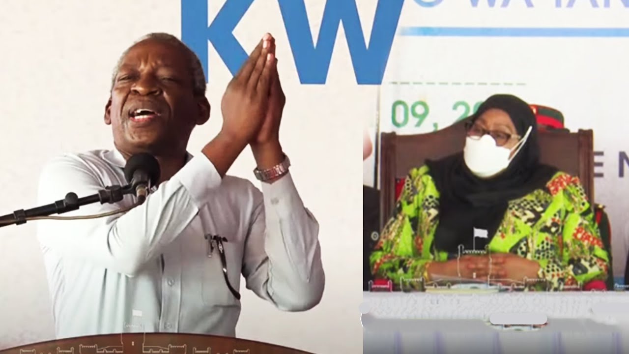 Makongoro Nyerere mbele ya Rais Samia 