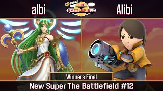 NSB # 12 | albi (Palutena) vs Alibi (Mii Gunner) | Winners Final | SSBU Smash Ultimate