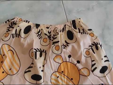 baju tidur celana pendek lengan pendek motif jerapah