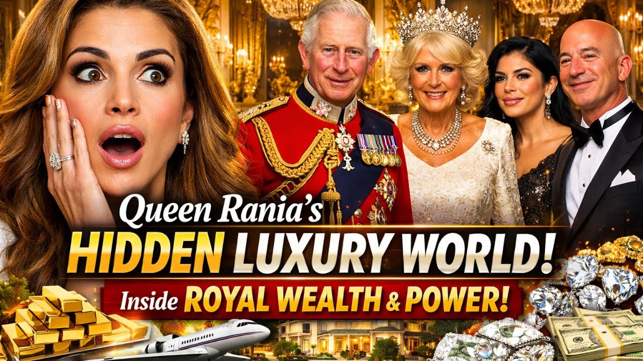 Queen Rania’s Hidden Luxury World Inside Royal Wealth and Power