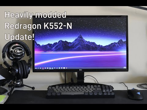 Yearly Update/Sound Test || Heavily Modded Redragon K552-N