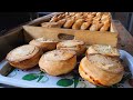 Crunchy, delicious and Huge bowl Samosa! Legend of Central Asian Street food!