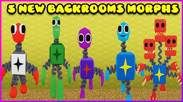 UPDATE - How To Get ALL 5 NEW MORPHS in Backrooms Morphs - ROBLOX