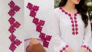 Soo Easy & Simple Border Line Stitch like a wow for Beginners | Border Line Design | Hand Embroidery