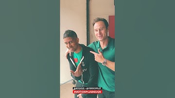 WHAT A DAY! Chillin’ w/ the man, the legend: Andrew Kramer (​⁠@VideoCopilot) at #motionplusdesign