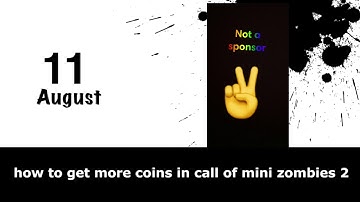 How to get more coins in call of mini zombies 2