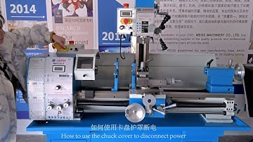 WEISS WBP290F Combination turning, milling, drilling lathe machine based on WEISS WBL290F lathe