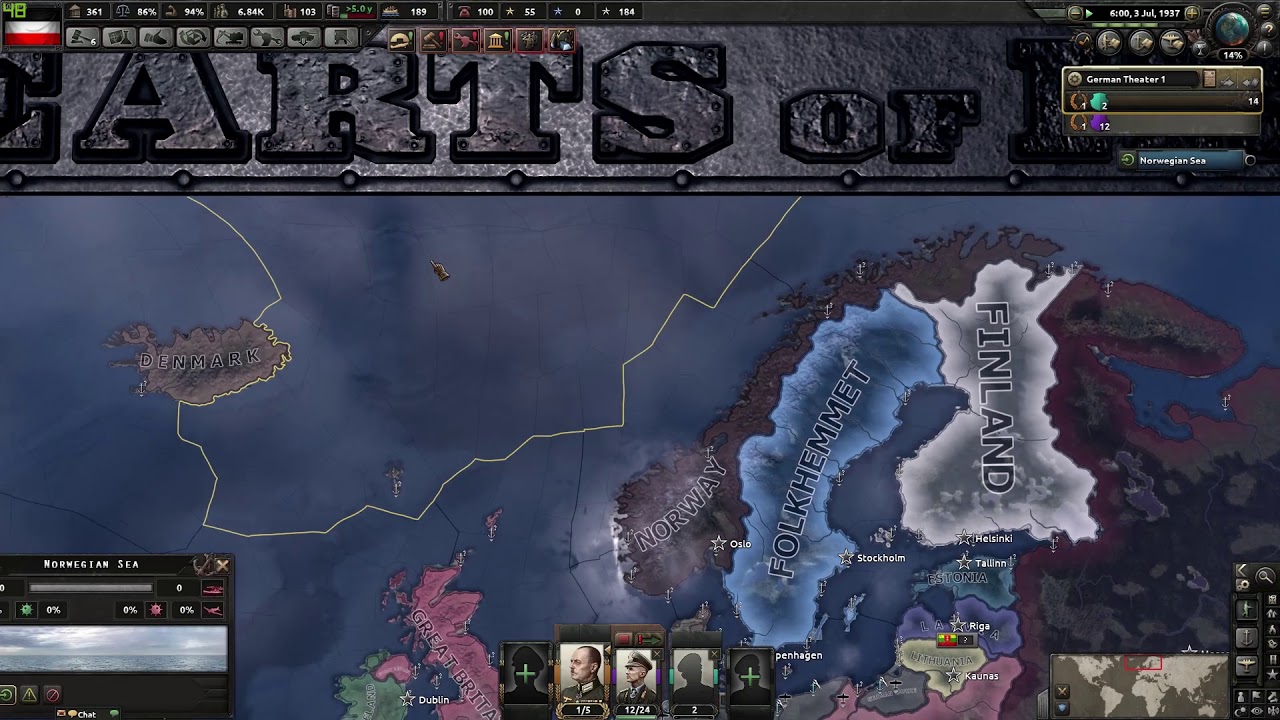 Hoi4 MP in a nutshell Full episodes Status Quo 1) YouTube