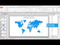 Powerpoint world map with names select and color
