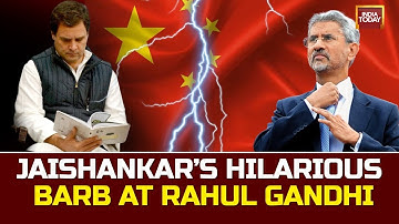 S Jaishankar Targets Rahul Gandhi On China: 