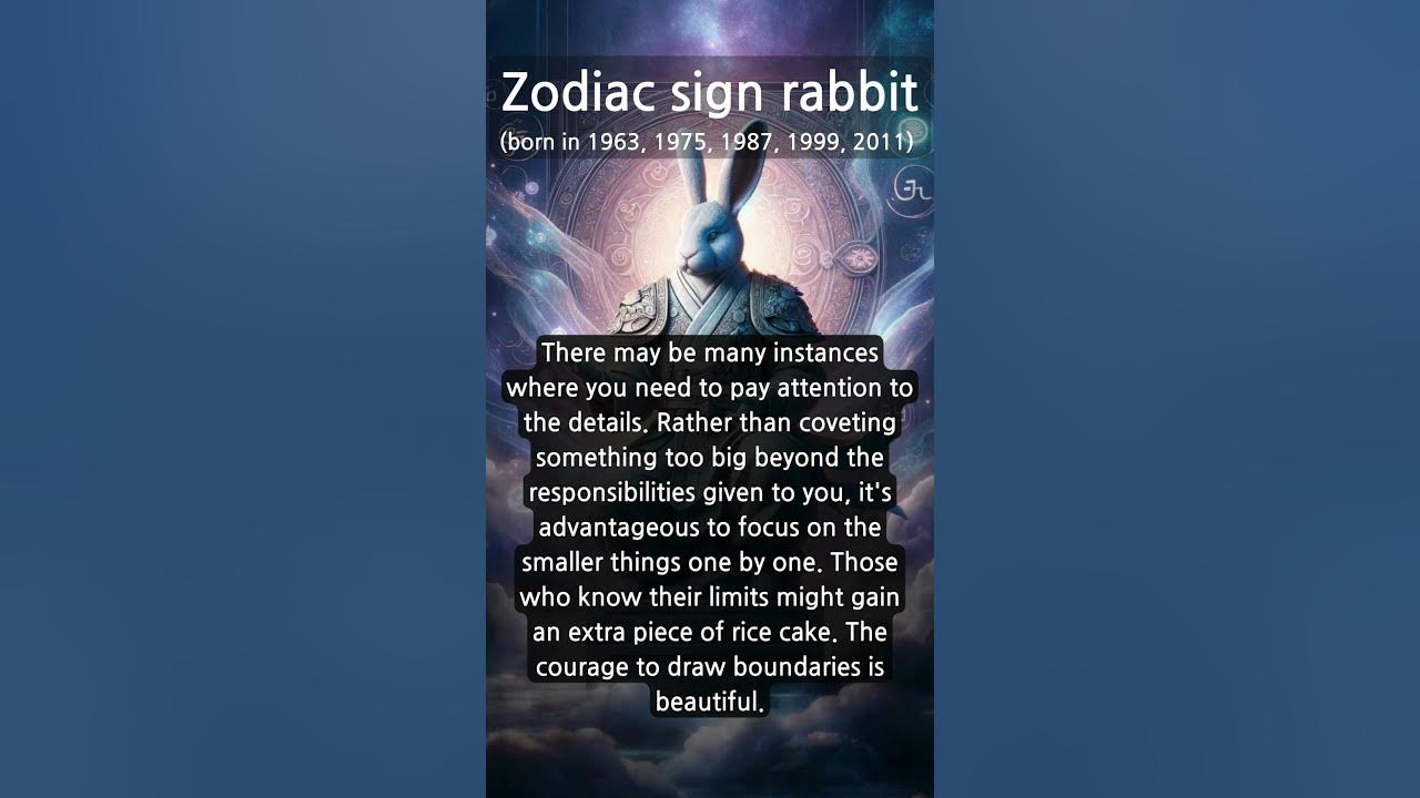 Today's Horoscope March 15, 2024 [Korea Zodiac RABBIT] YouTube