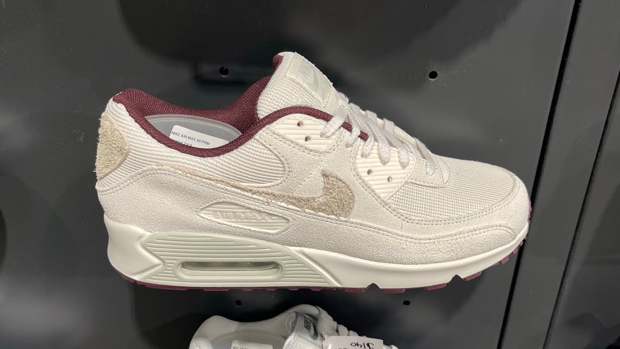 Nike Air Max 90 Premium “Phantom Burgundy Crush” - Style