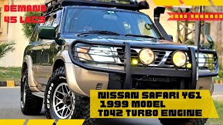 Nissan Safari Y61 1999 Model Td42-Turbo Diesel Engine | Review Video | 4x4 Motors 0300 4666903