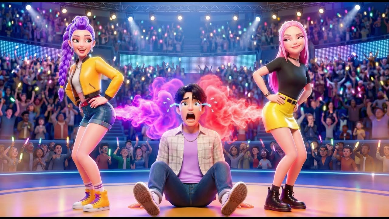 😱 OMG! 🏆 Rumi Competes with Mira and Zoey in a Fart Competition | KPOP Demon Hunters