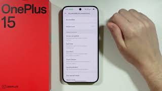 OnePlus 15: How to Increase Touch Sensitivity