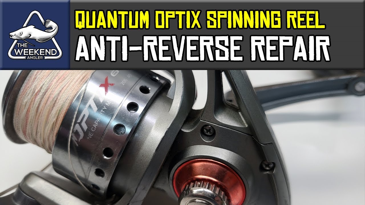 How To Repair The Anti-Reverse on a Quantum Optix Spinning Reel