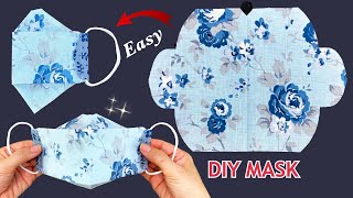 New Style 3D Mask Making Ideas! Diy Face Mask Easy Pattern Sewing Tutorial | How to Make Cute Mask |