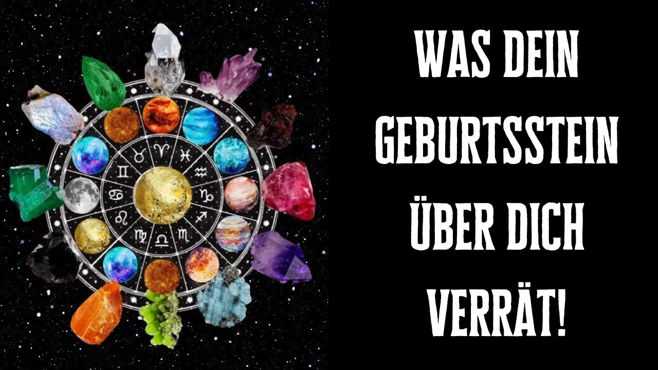 Was dein Geburtsstein über dich verrät