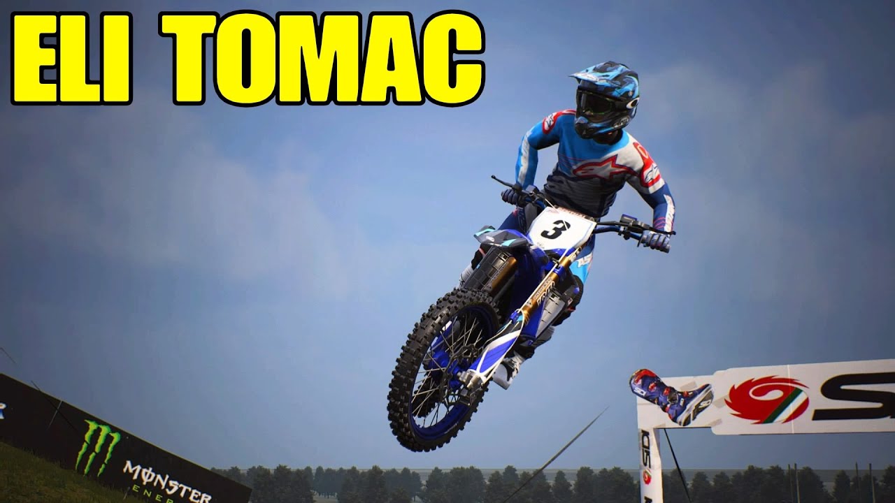 Eli Tomac Riding Yamaha - Mxgp Pro Gameplay