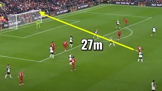 Liverpool goals but they get increasingly farther out