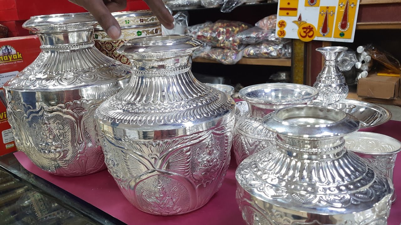 Chickpet ವರಮಹಾಲಕ್ಷ್ಮಿ ಹಬ್ಬದ Special  German Silver Latest Washable items