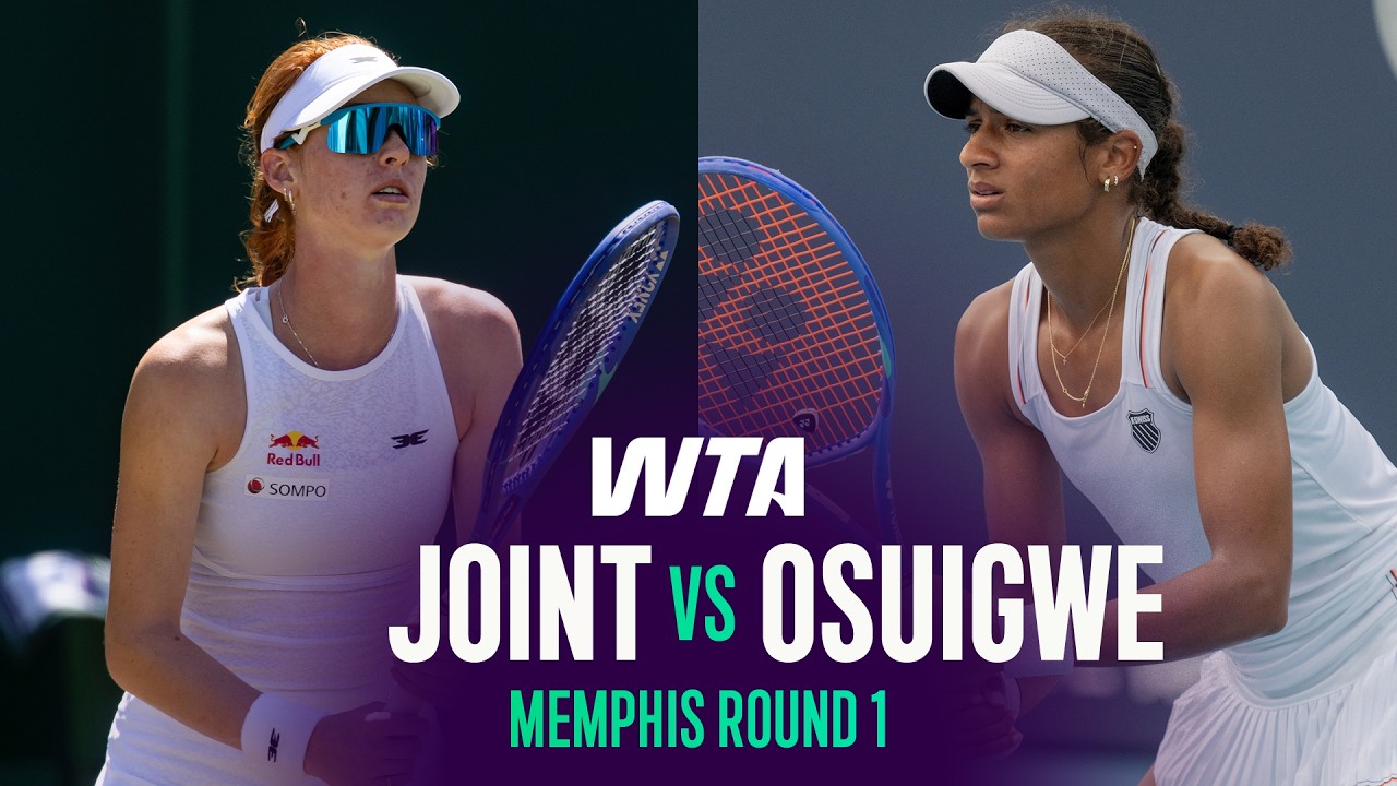 Maya Joint vs. Whitney Osuigwe | 2026 Memphis Round 1 | WTA Match Highlights