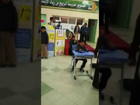 إذاعة سلوكيات خاطئة في مدرسة الربيع بن زياد بالحناكية اشراف الاستاذ سمير العوفي ١٤٤٠ه
