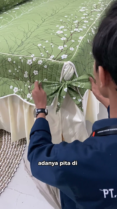 sprei ada pita?