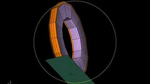 Abaqus : structural analysis of a tire filled with air