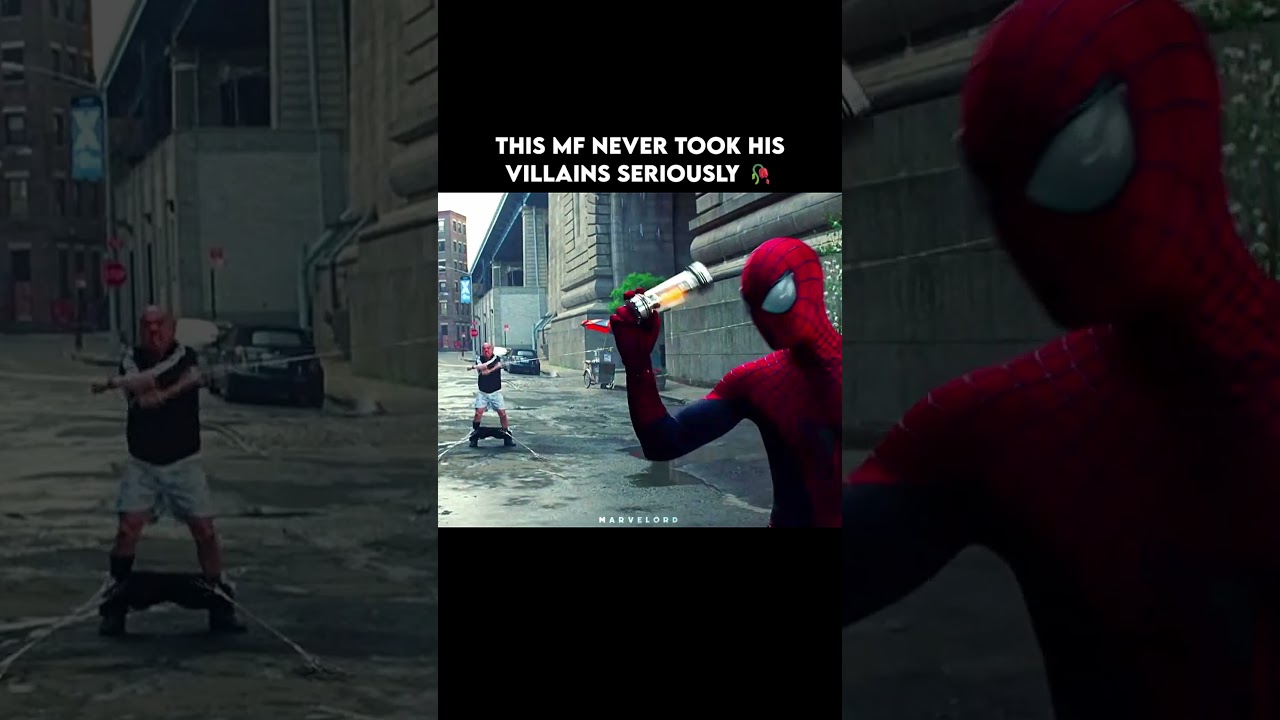 Bro Casually Roasts His Villains 😭🙏🏼 #shorts #marvel #mcu #spiderman #meme #funny #edit #hilarious